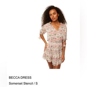 Brand New MISA Los Angeles BECCA DRESS 
Somerset Stencil / S